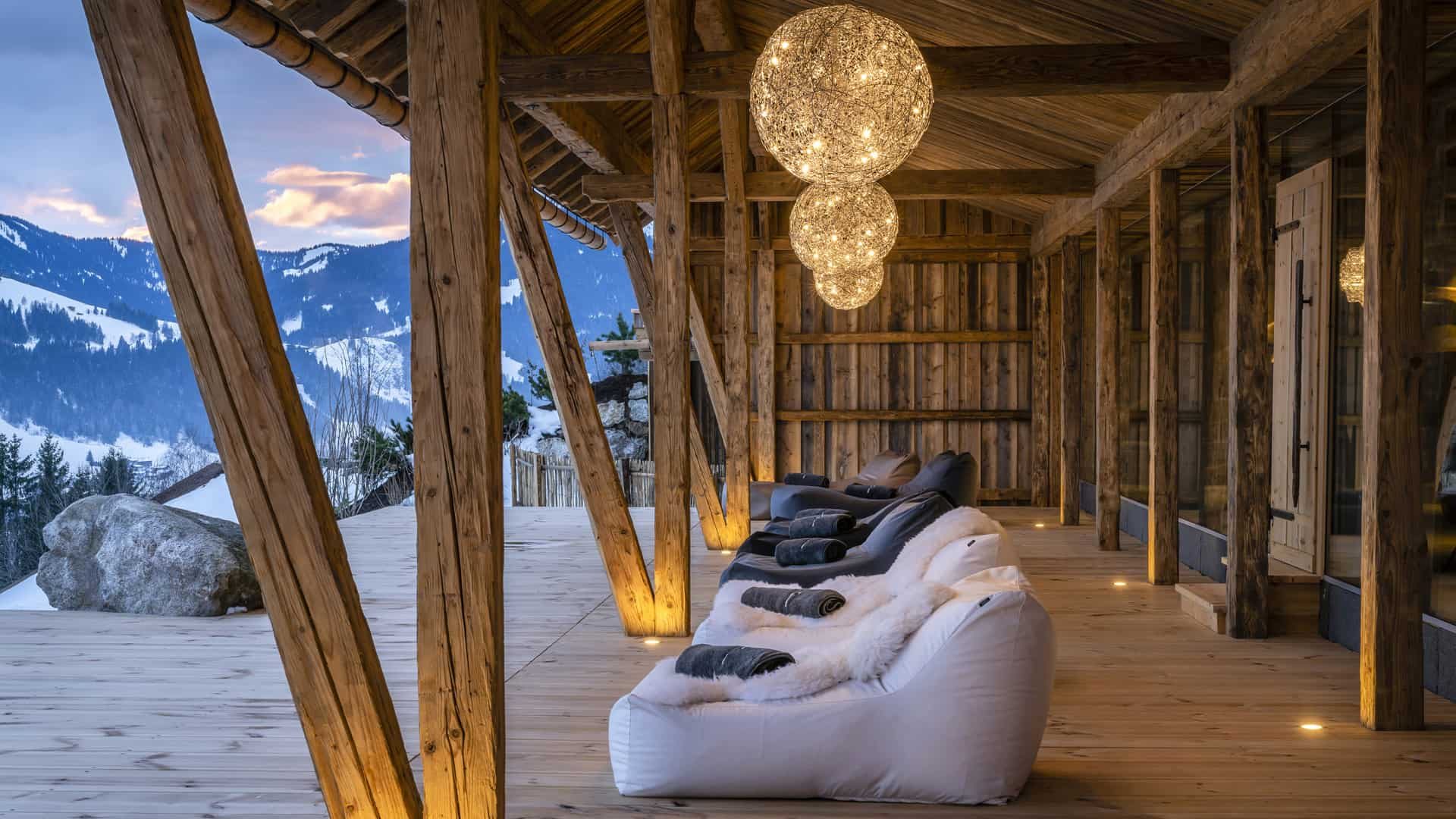 Der Spa-Bereich im PRIESTEREGG Premium ECO Resort im schönen Salzburger Land