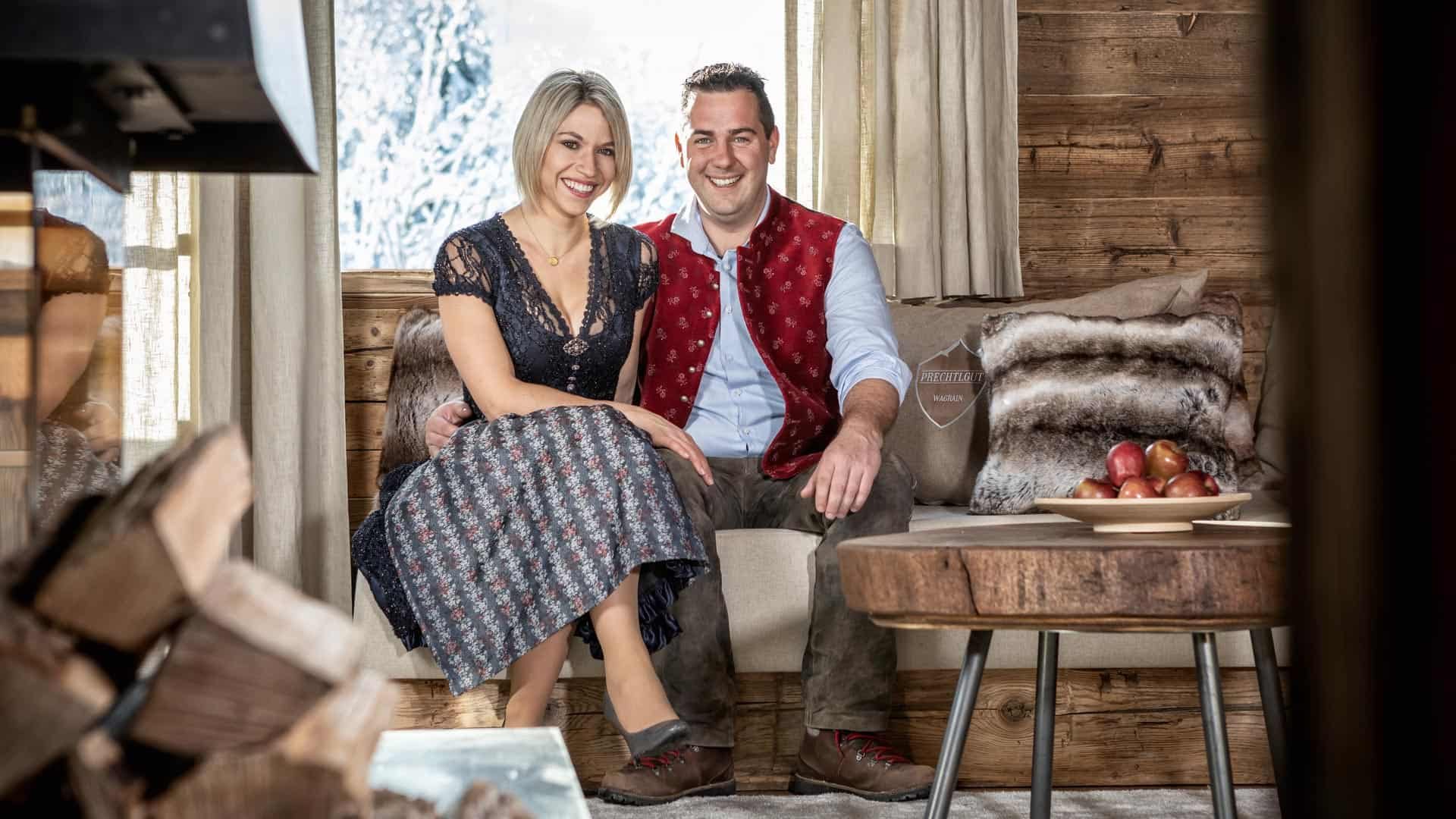 Bergdorf Prechtlgut Carina und Manuel Aster
