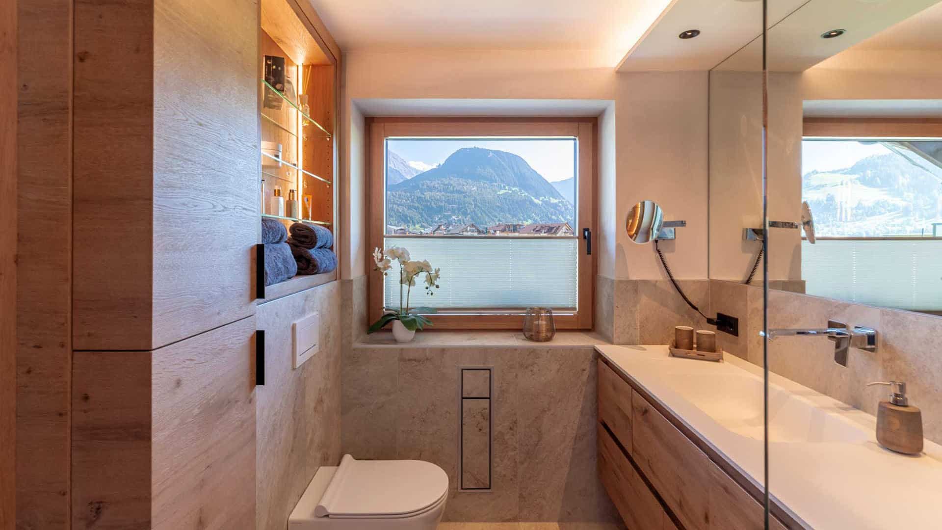 Chalet F Badezimmer