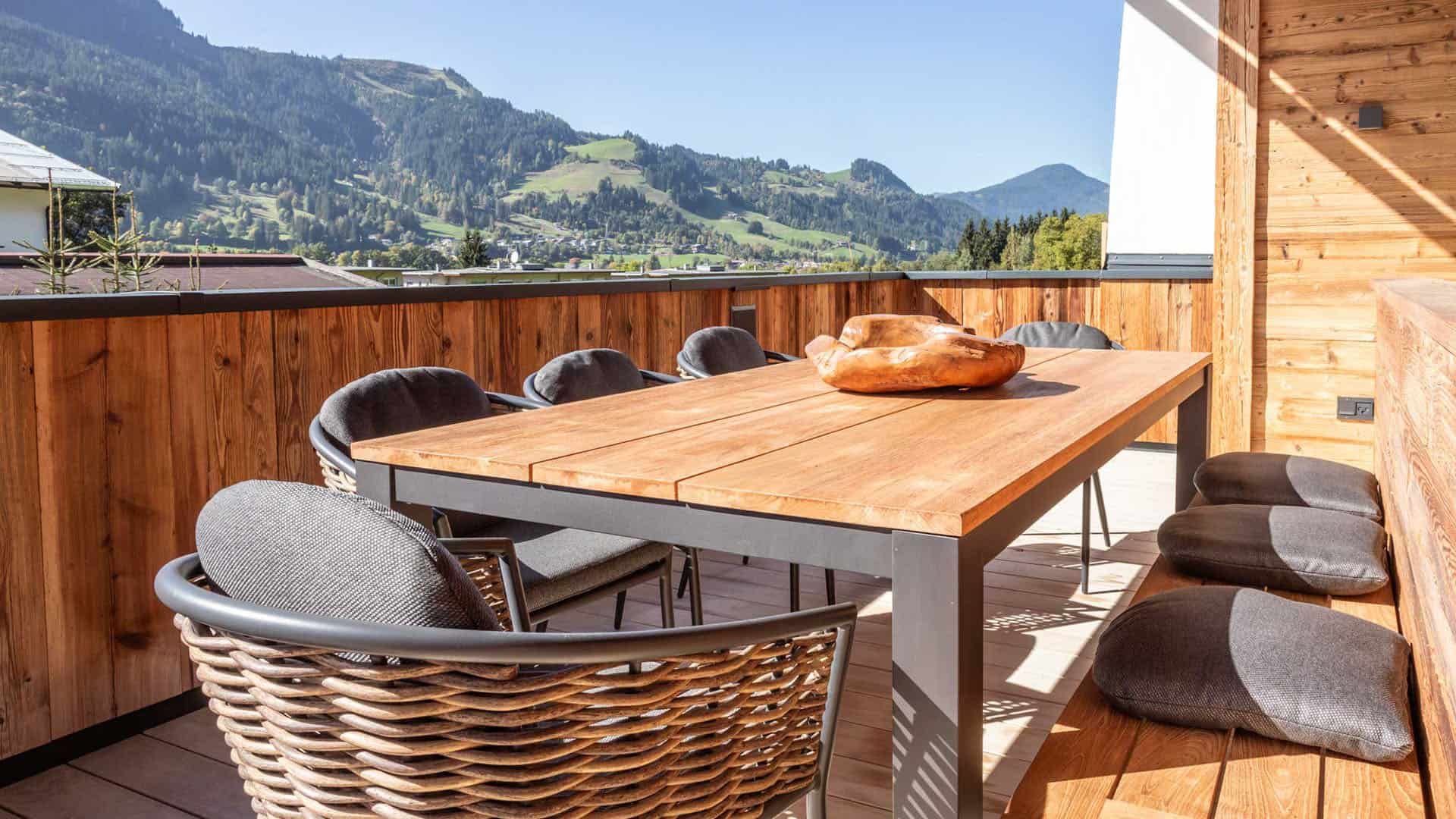 Chalet F Balkon