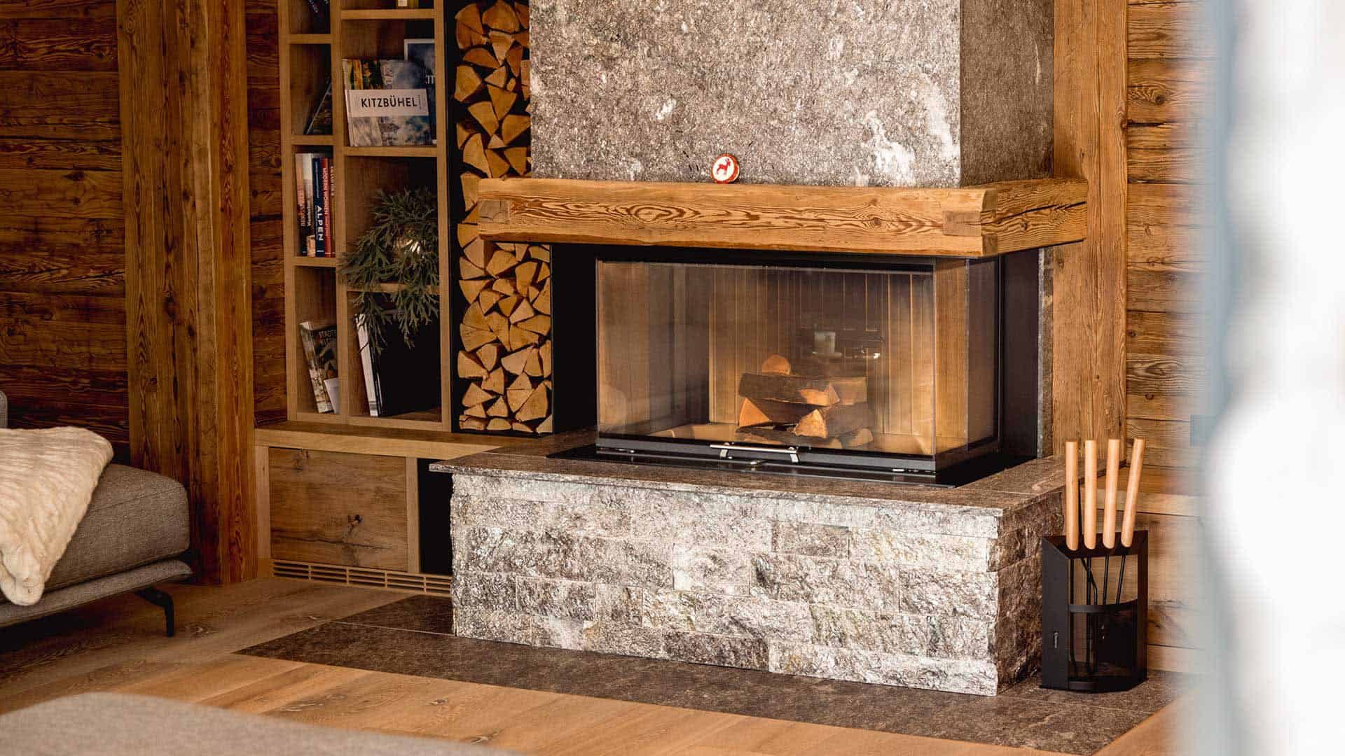 Chalet F Kamin