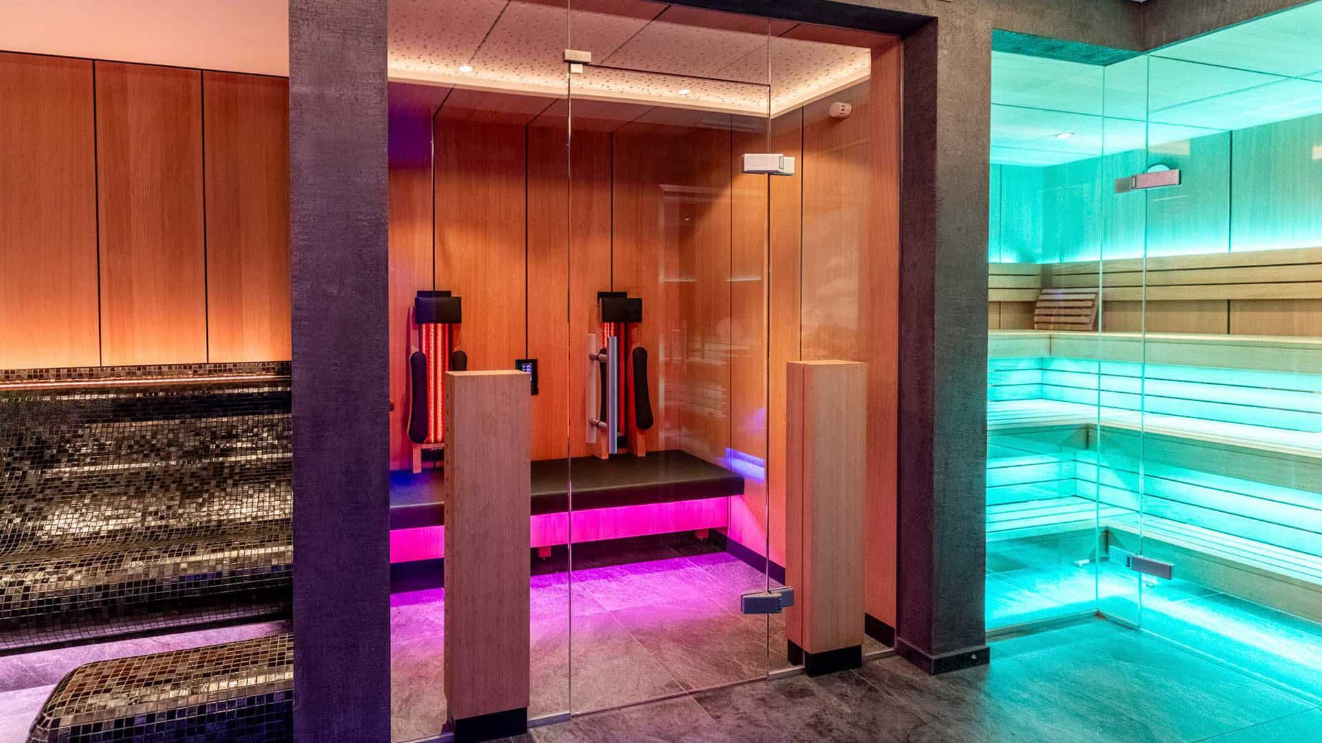 Chalet F Sauna.