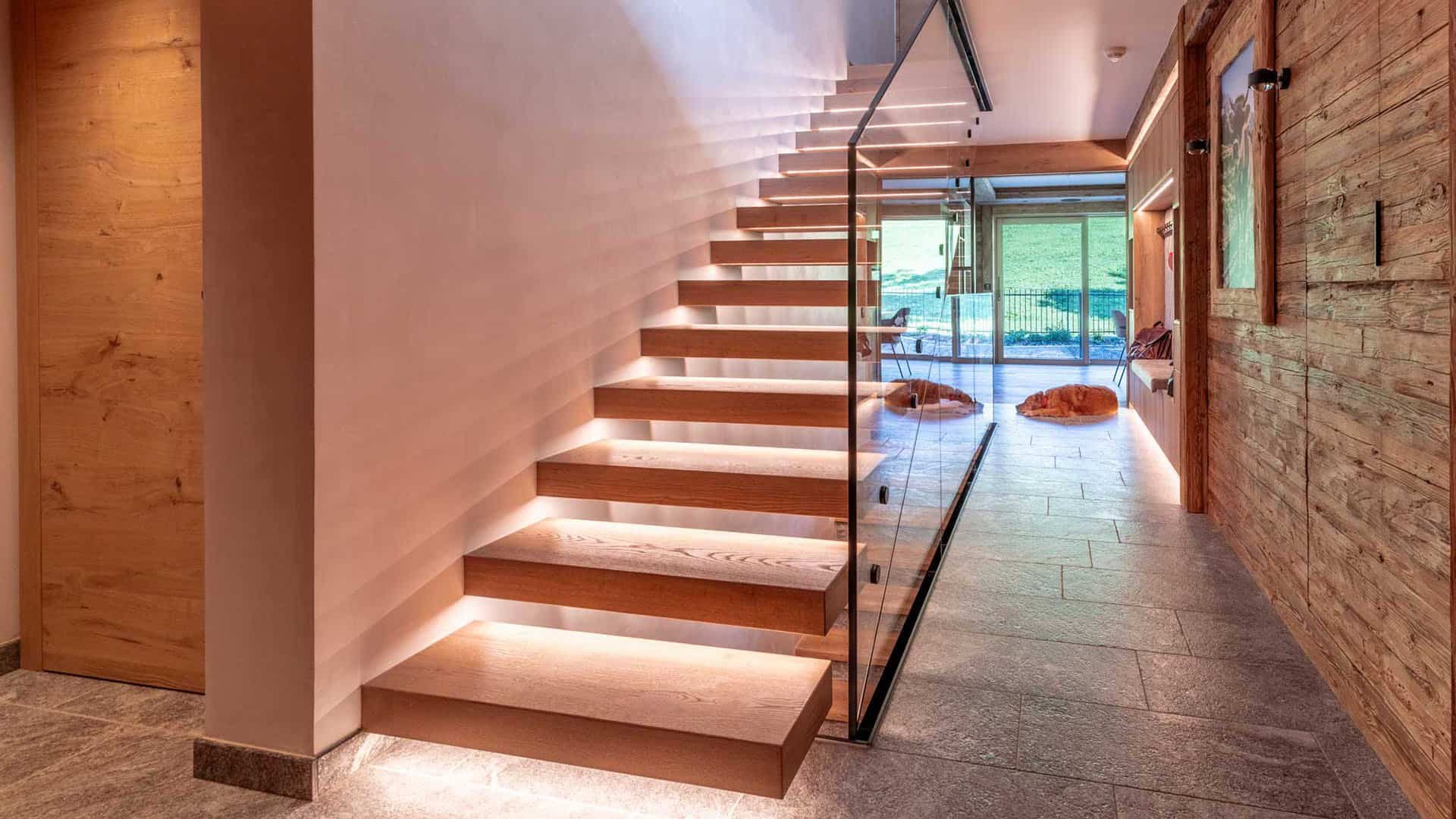 Chalet F Treppenhaus