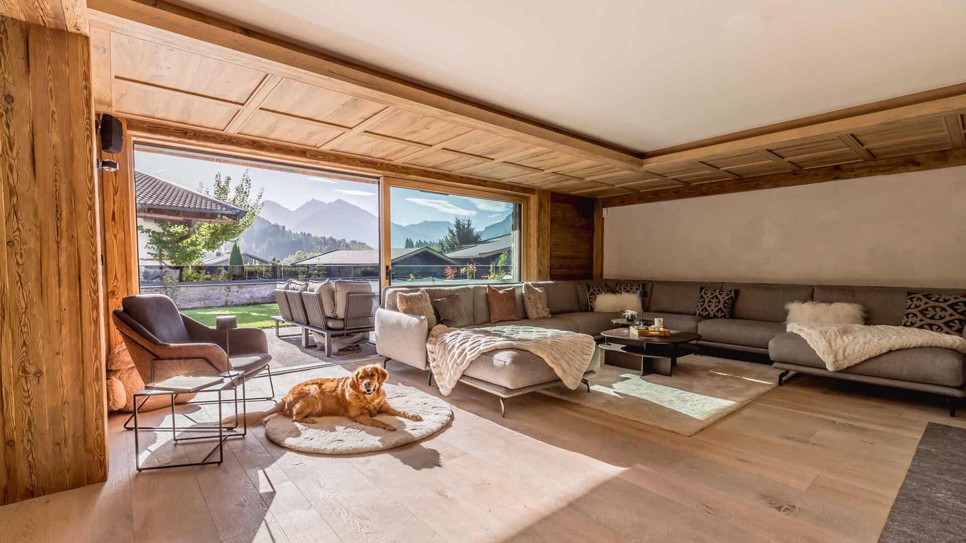 Chalet F _ Wohnzimmer