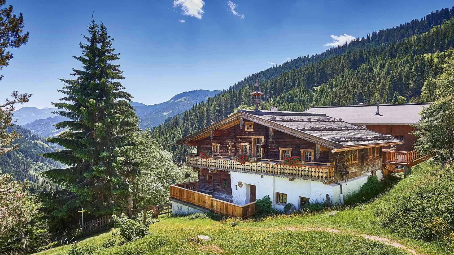 Chalet Grünegg Aussenaufnahme Sommer
