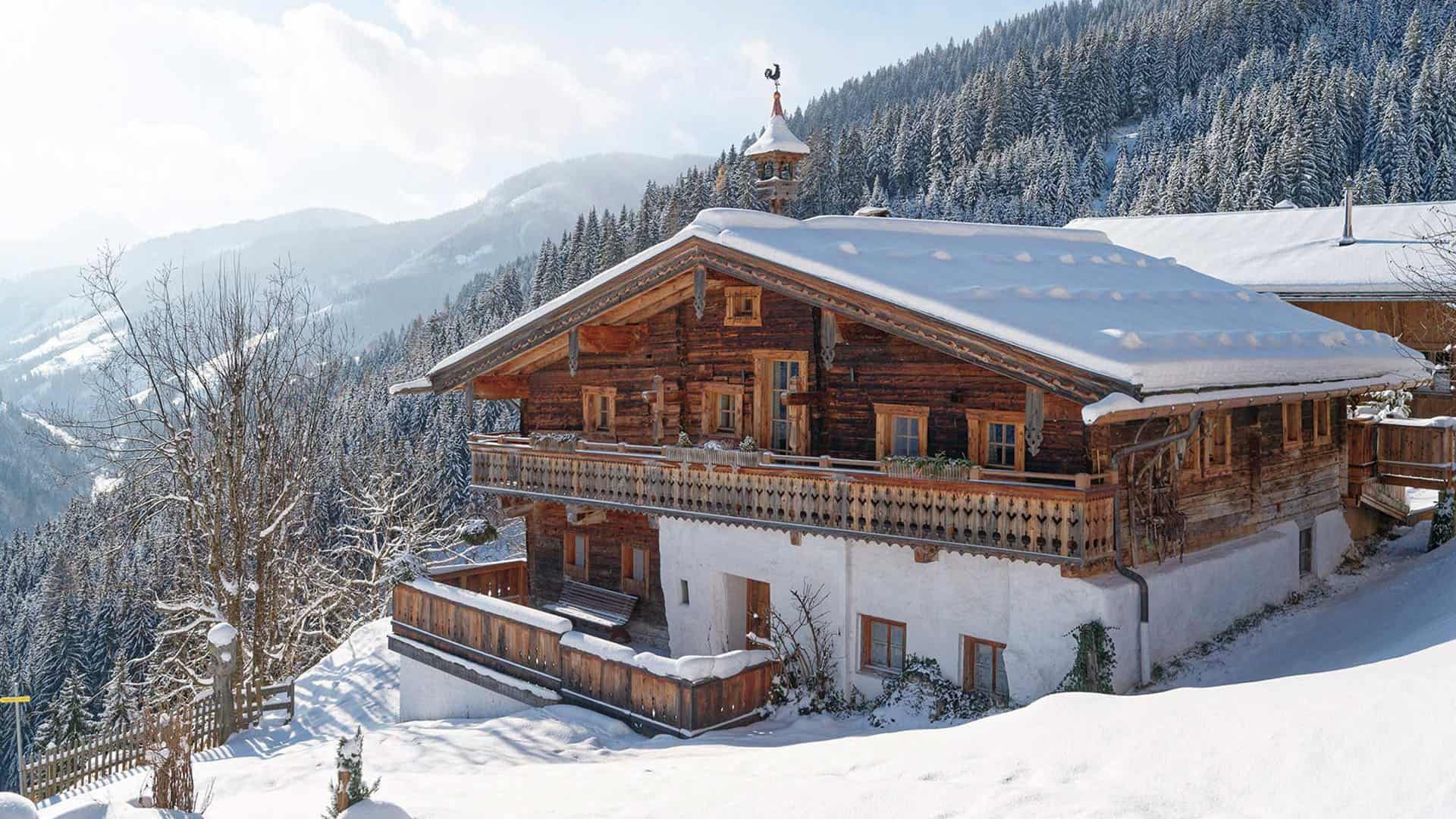 Chalet Grünegg Aussenaufnahme Winter 3.