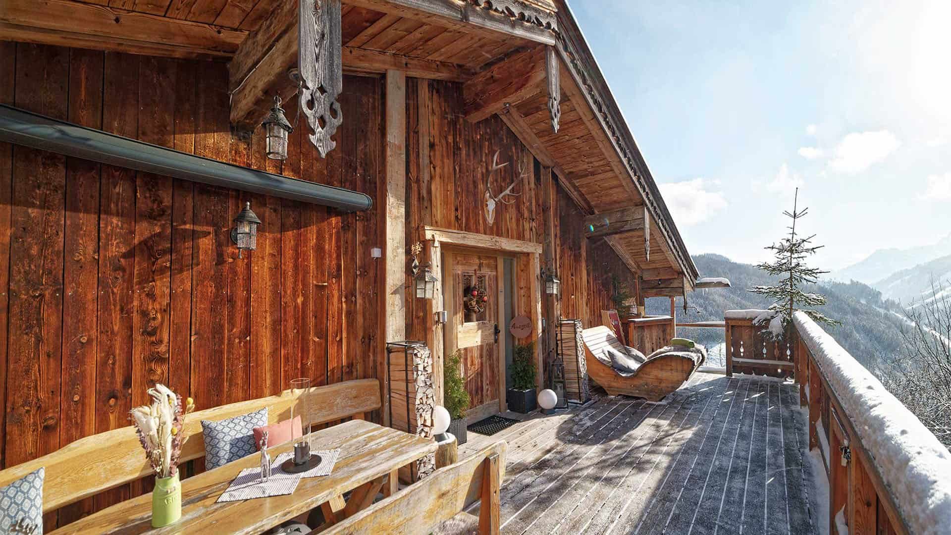 Chalet Grünegg Aussenaufnahme Winter