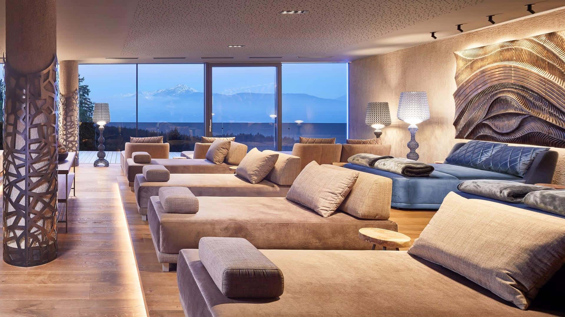 Chalet Mirabell Ruheraum im Spa