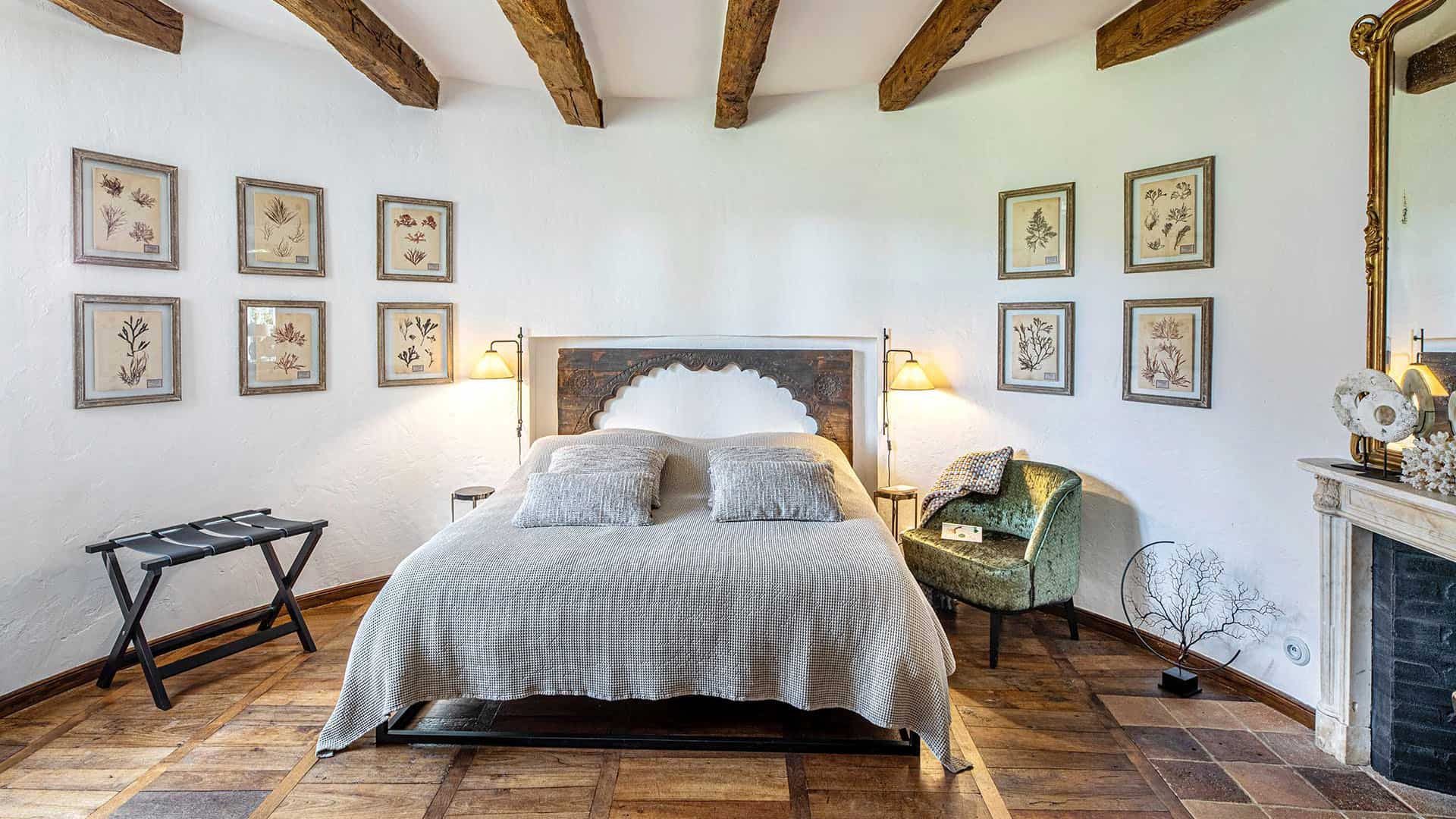 Château de Cols Schlafzimmer 3