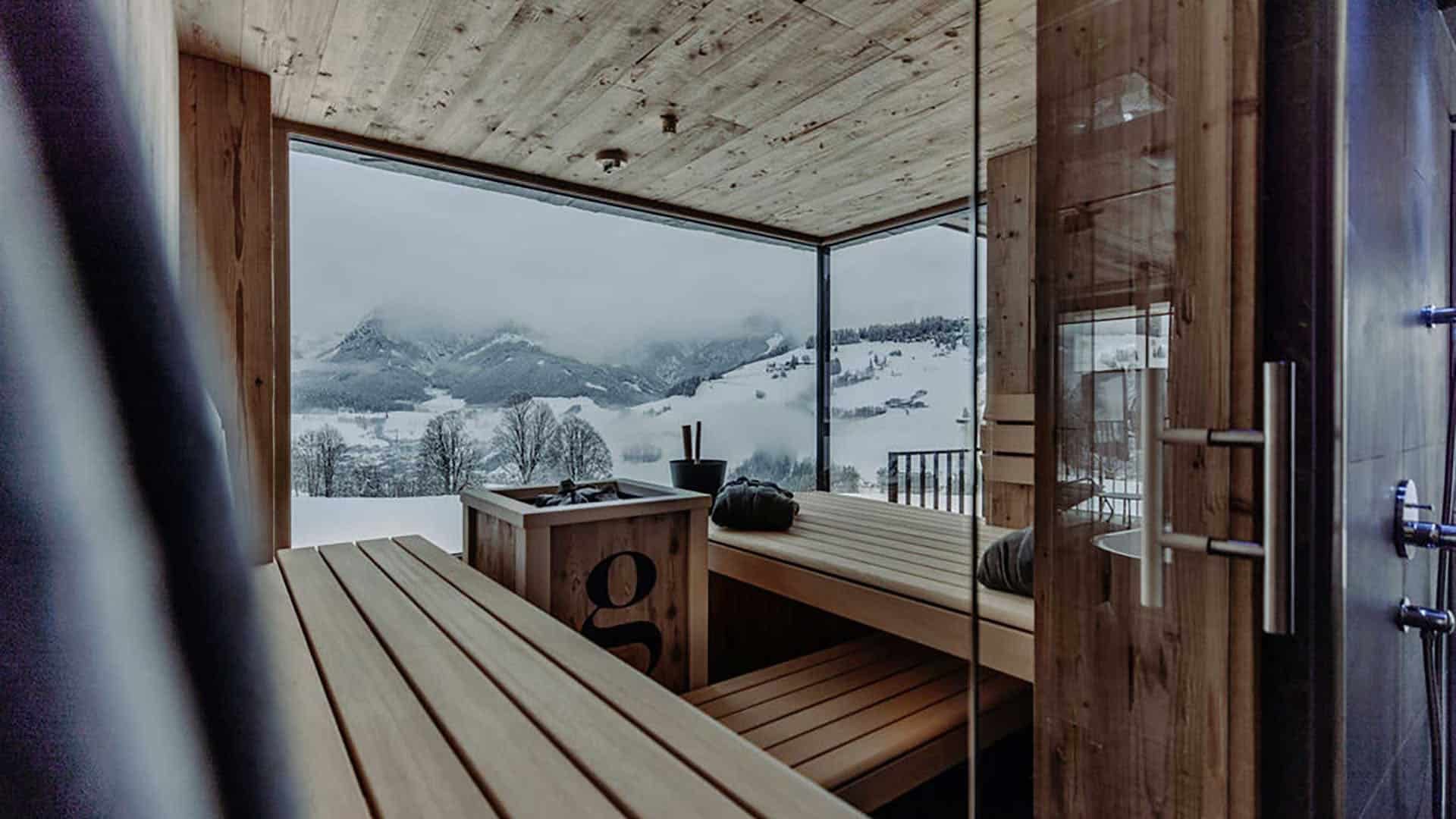 Ebengut Sauna mit Panorama