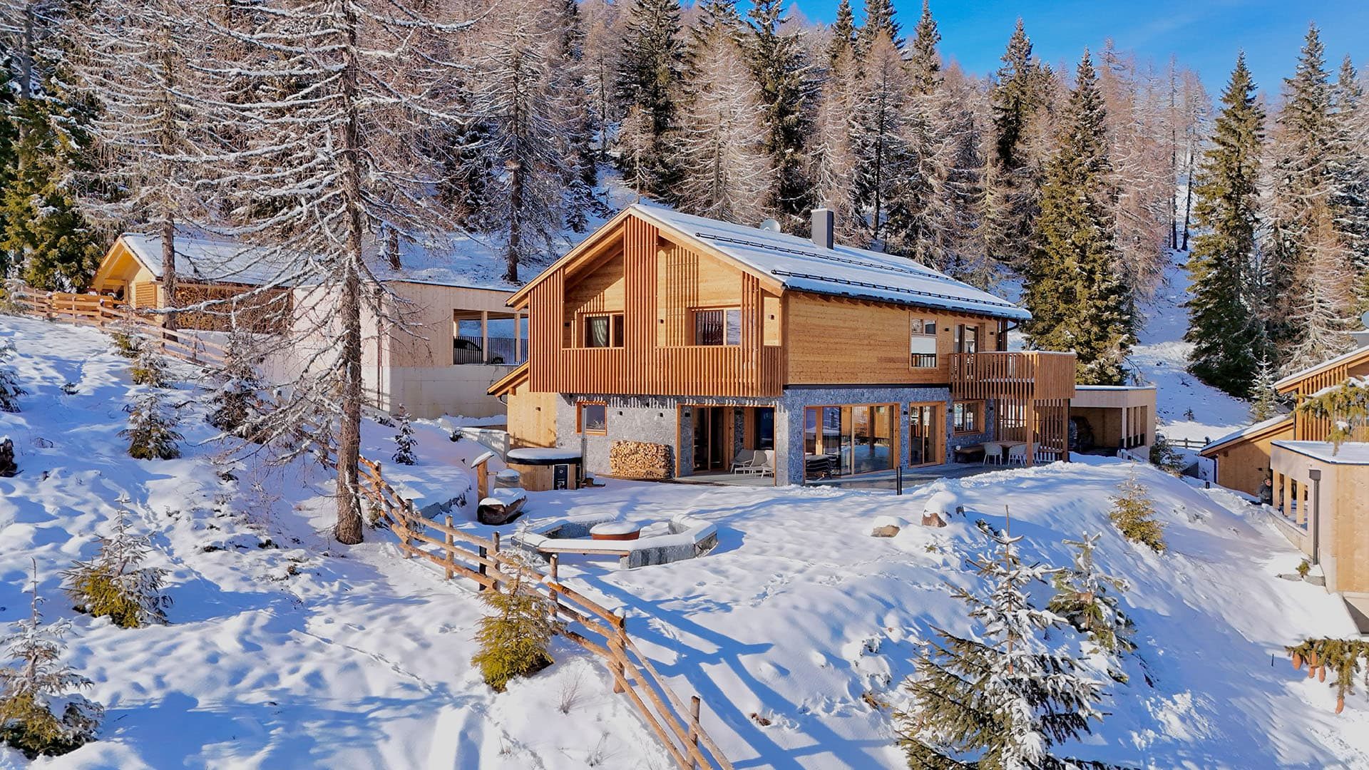 Chalet Lena im Winter
