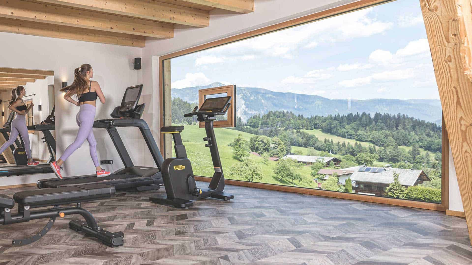 Hygna Chalets Gym Sommer
