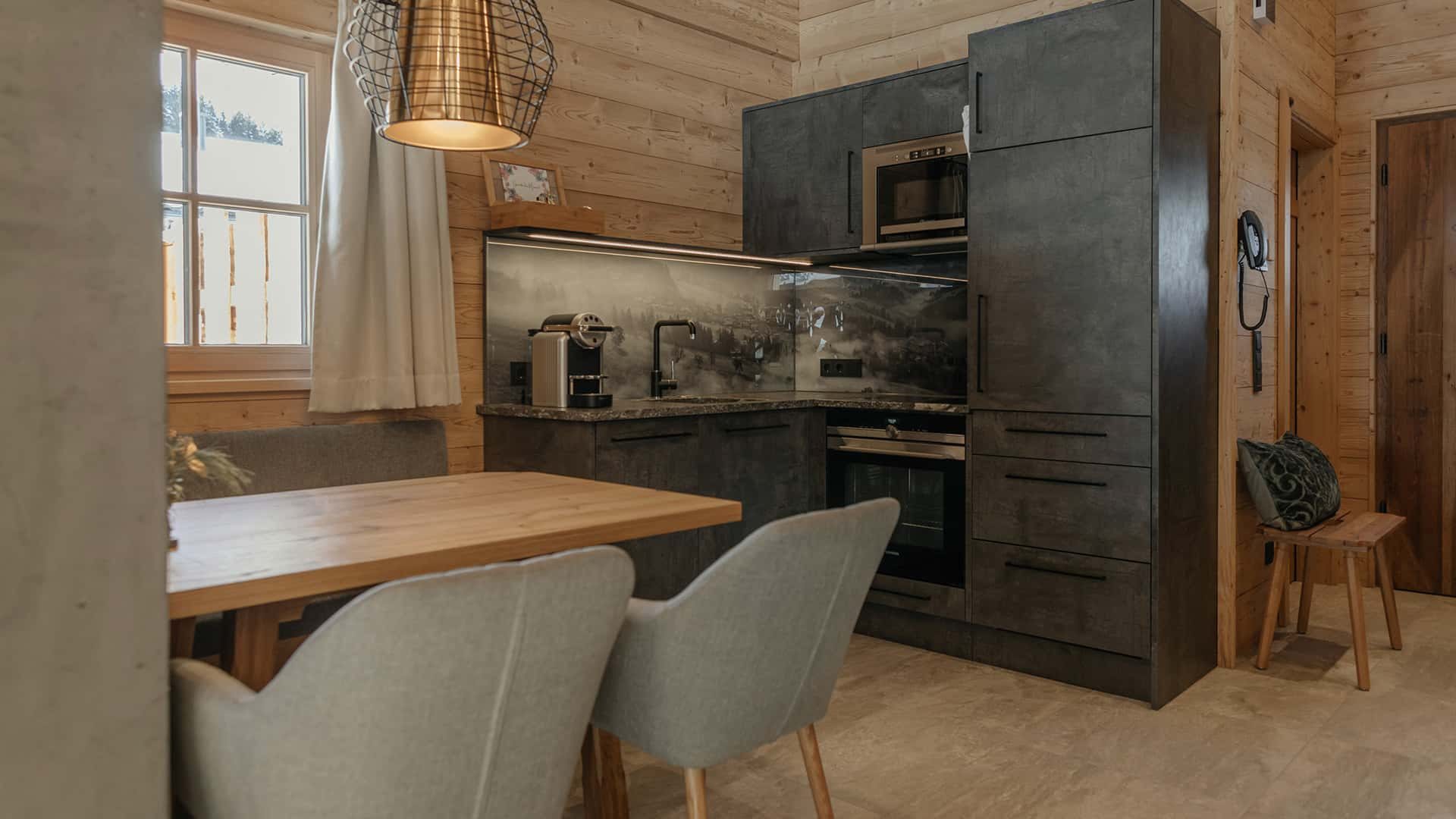 Hygna Chalets Weiden Chalet Kueche1