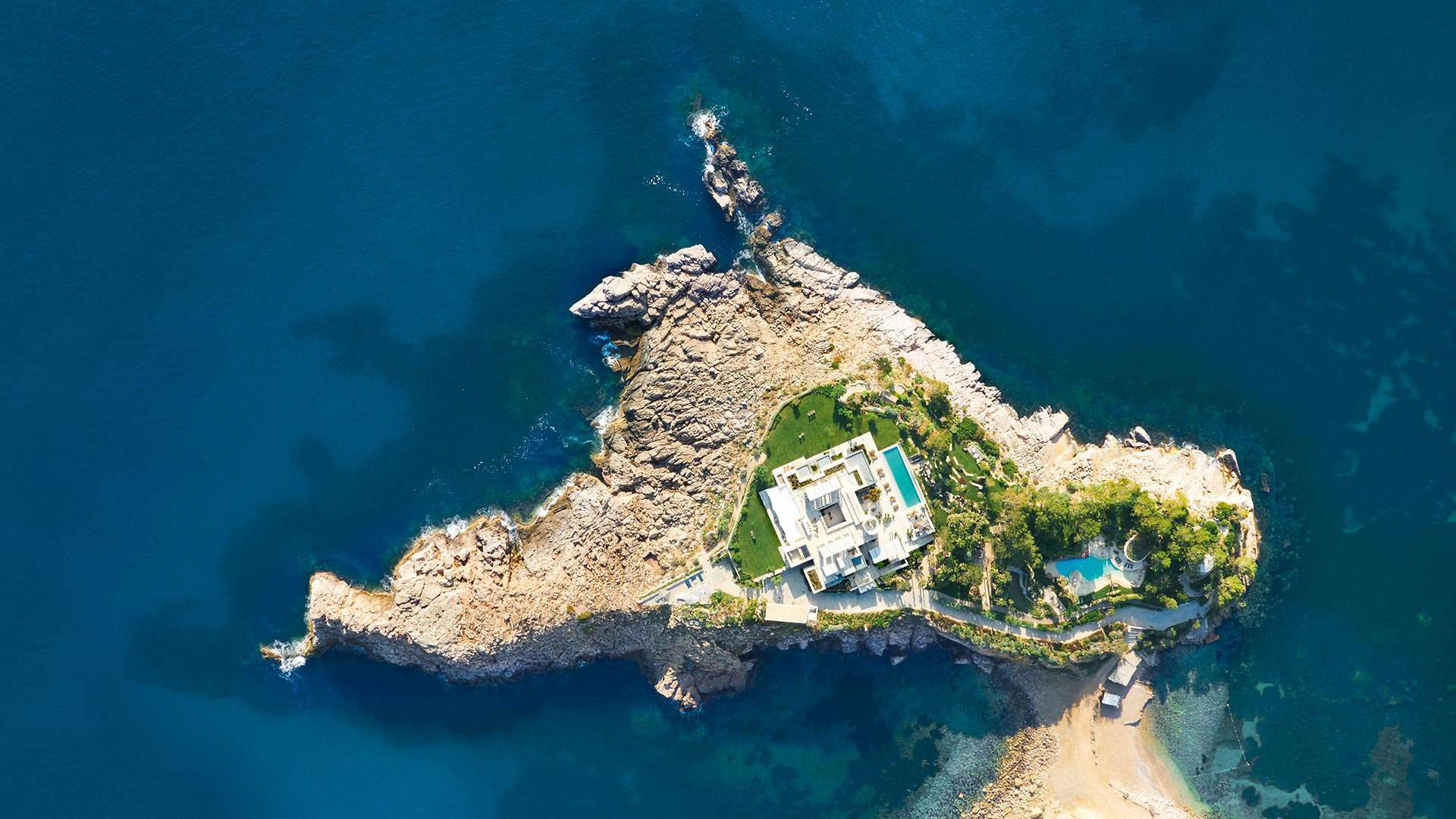 Isla sa Ferradura_ Luftaufnahme