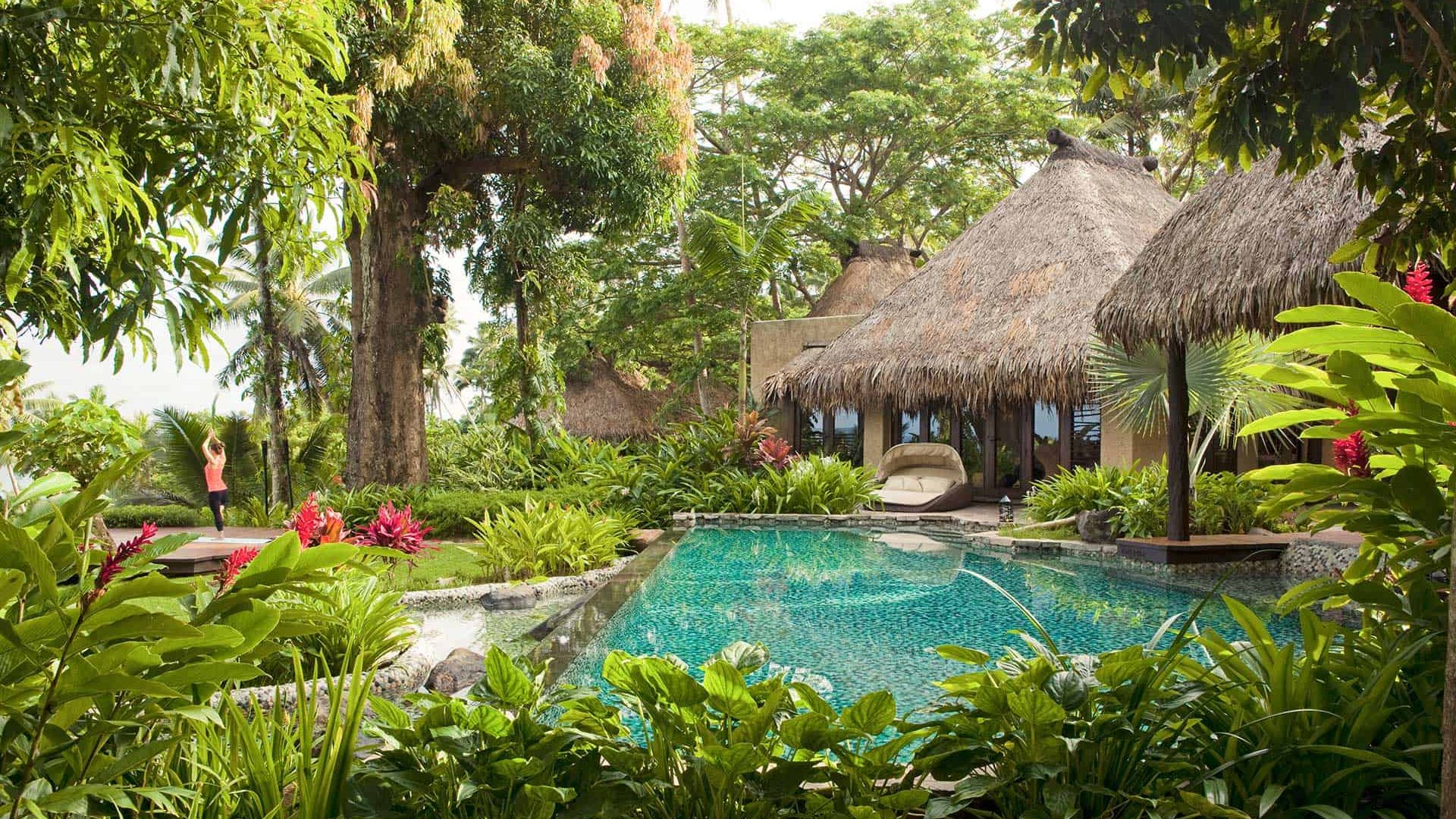 Laucala Island CLI---Plateau-Villa---Exterior-Pool-View-1