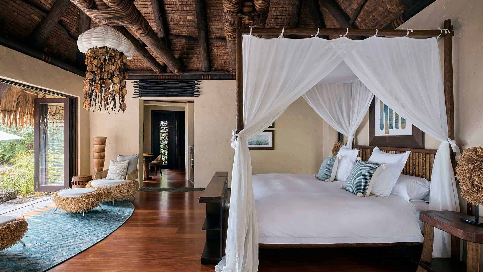 Laucala Island MM22_Residence_King-Bed_Interior