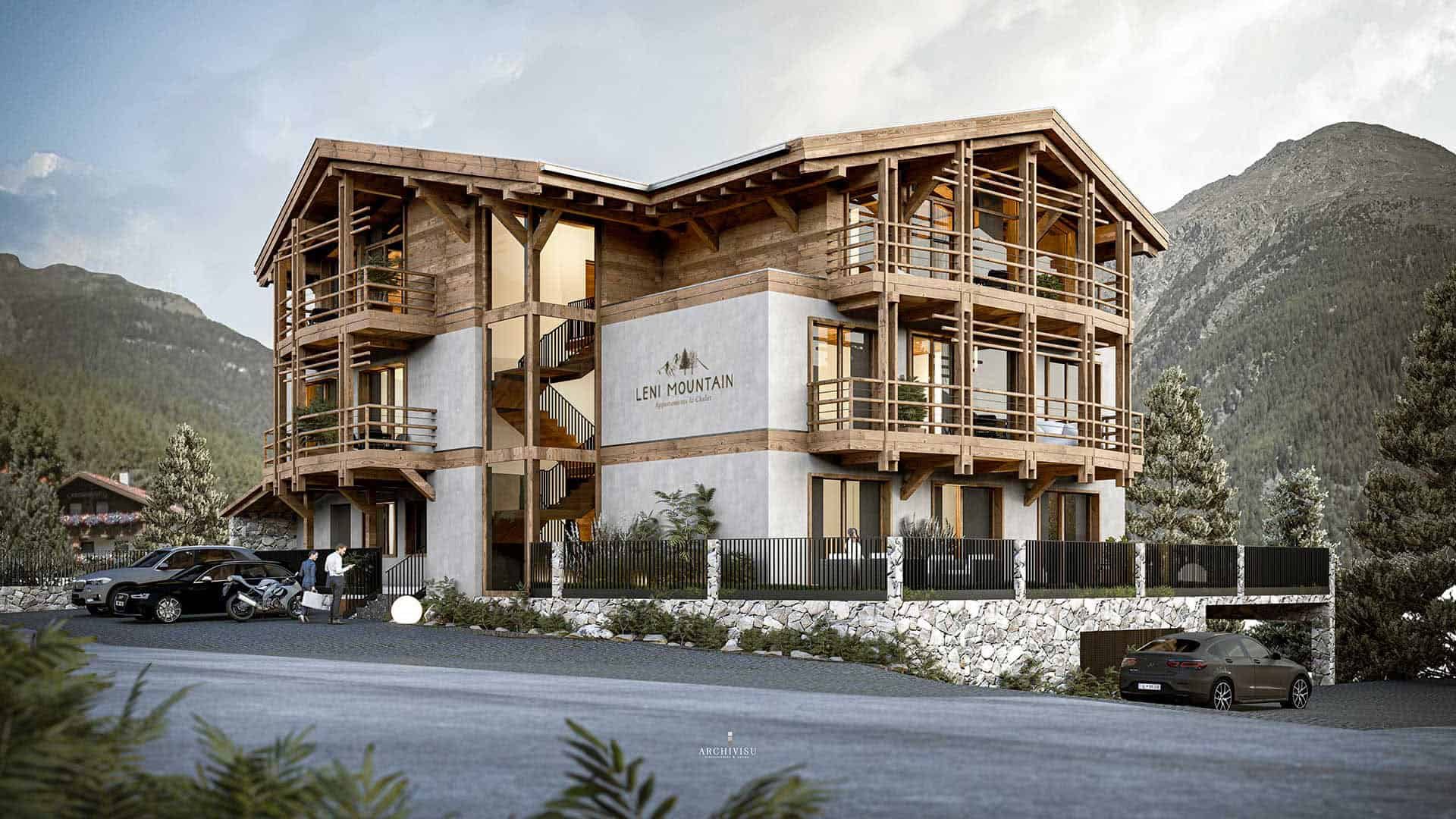 Leni Mountain Chalet und Lodge