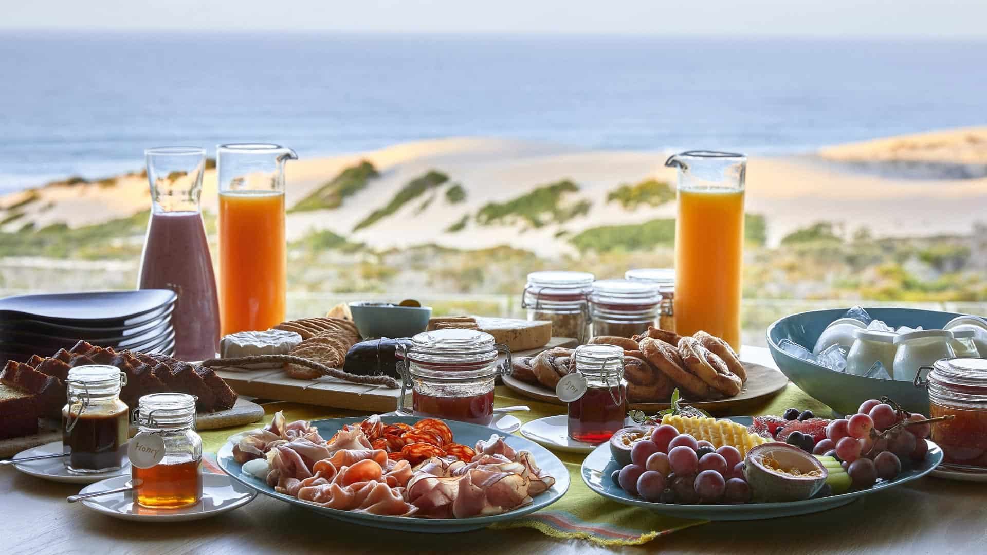 Morukuru Beach Lodge Frühstück