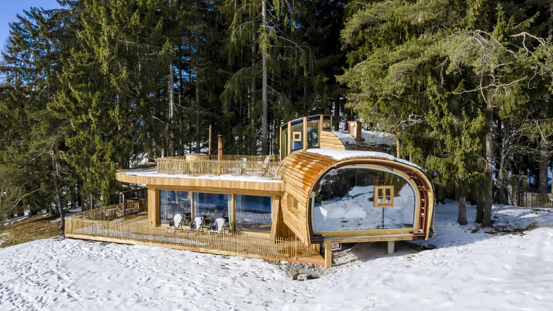 Priesteregg Aussenaufnahme Wilderer Villa Winter.