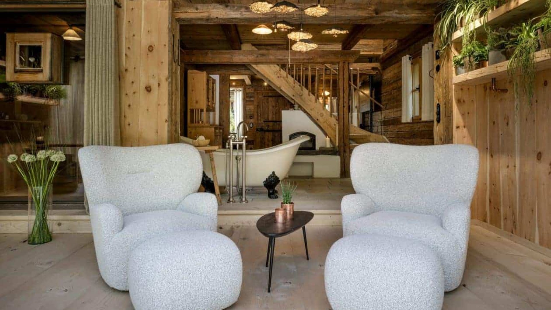 Die Ausstattung der gemütlichen Seehütte