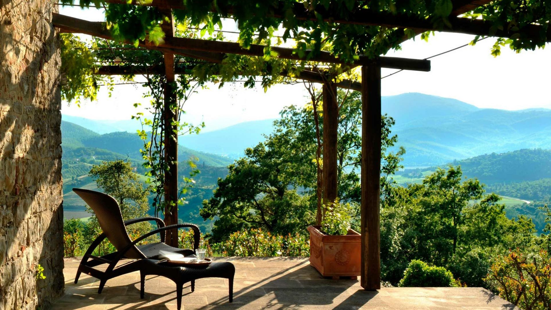 Reschio Terrasse Tisch