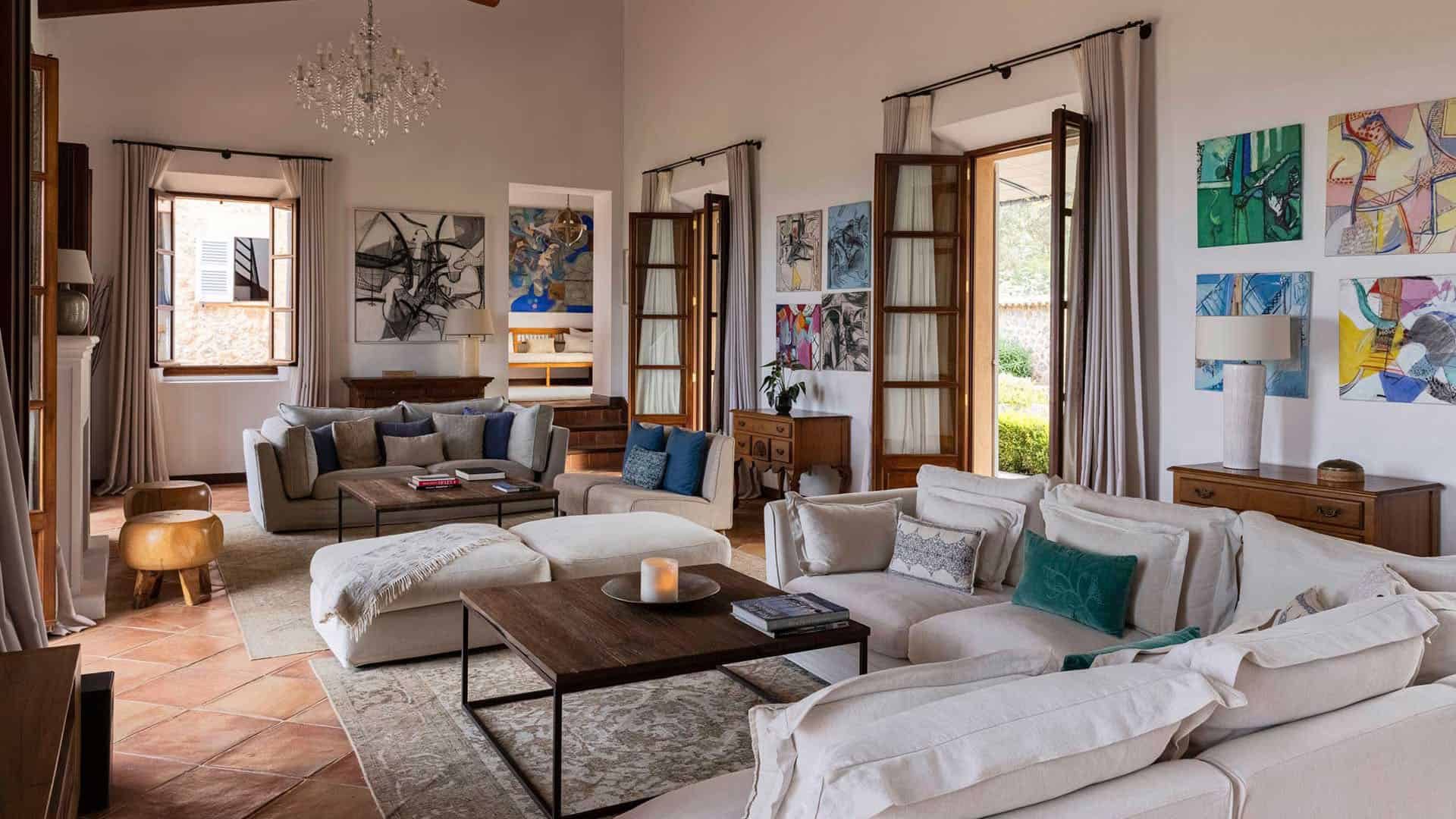 Son Bunyola _ Wohnzimmer